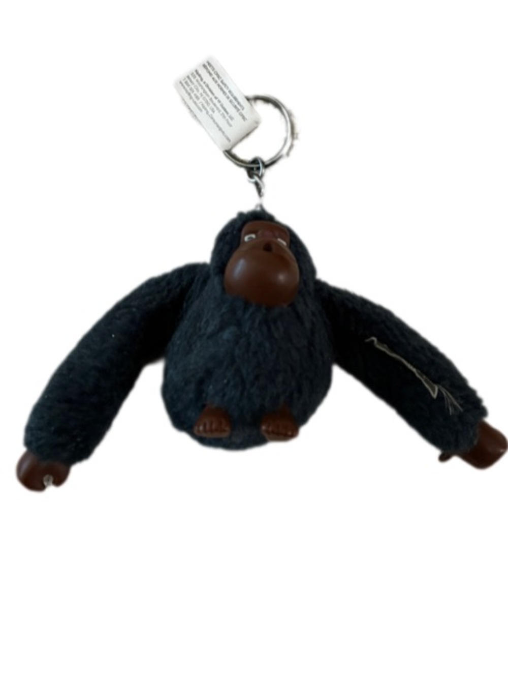 Kipling NWT Monkey Ape Gorilla Keychain Bag Purse Charm Blue